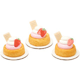 Strawberries Dec-Ons Sugar Edible Decorations 12ct