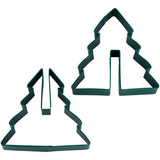 Wilton Metal 3-D Christmas Tree Cookie Cutter Set – 2 Piece