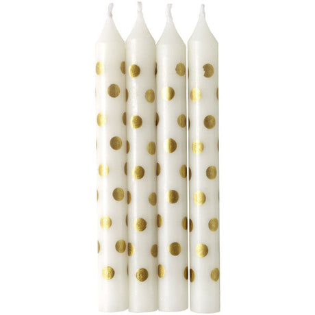 Wilton Gold Dot Birthday Candles