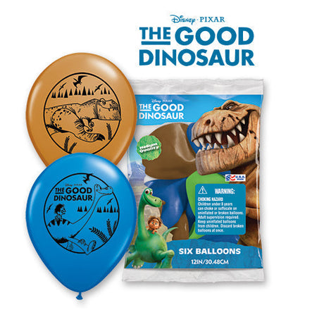 Disney Good Dinosaur Latex Balloons 6 Pack