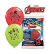 Avengers Latex Balloons 12 Inch 6 Pack