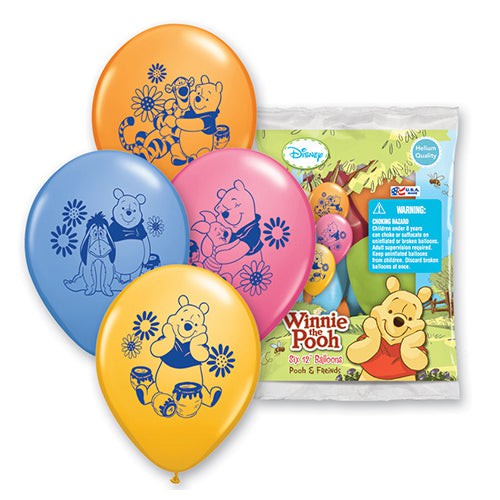 Disney Pooh & Friends Latex Balloons 12 Inch