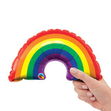 Foil Balloon Mini Bright Rainbow Air-Fill Only