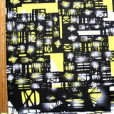 Swim Knit Nylon Spandex Queen Bee Print