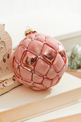 4” Glass Jewel Ball Ornament