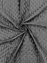 Quilted Satin Fabric - Diamond Pattern, 58" Width, 16 Oz Per Yard (1 Yard)