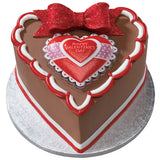 White Gum Paste Bows cake toppers