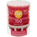 Wilton Red & Pink Hearts Valentine Cupcake Liners, 150-Count Set