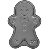 Wilton Non-Stick Christmas Gingerbread Man-Shaped Cookie Pan, 11 x 8-Inch