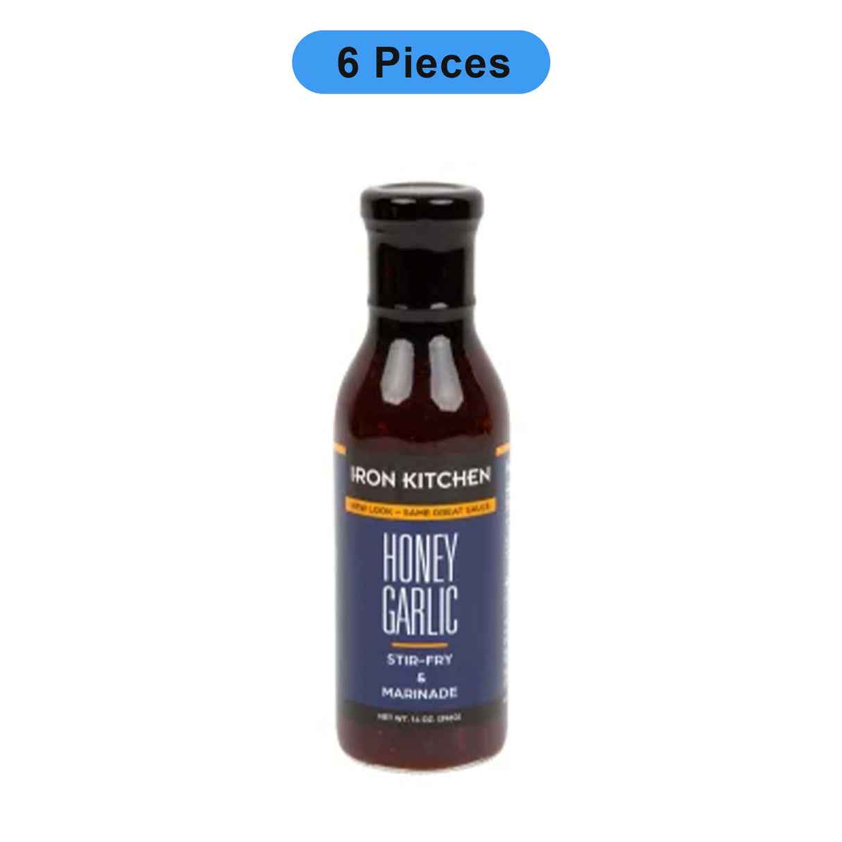 IRON CHEF HONEY GARLIC STIR FRY & MARINADE 13 OZ BOTTLE