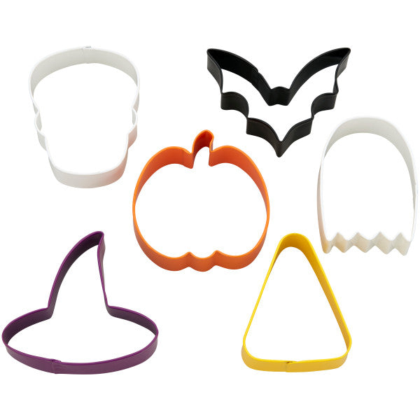 Wilton Halloween Cookie Sheet, Cooling Grid and Cookie Cutter Baking Set, 8-Piece