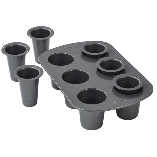 Wilton Cookie Shot Glass, 6-Cavity Baking Pan