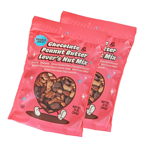 Chocolate & Peanut Butter Lover's Nut Mix 12 Oz