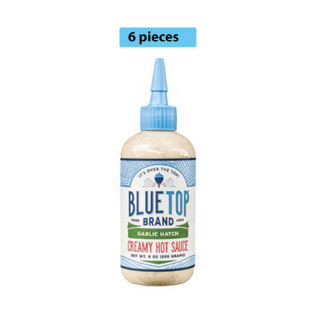 BLUE TOP BRAND GARLIC HATCH CHILI CREAMY SAUCE 9 OZ SQUEEZE BOTTLE