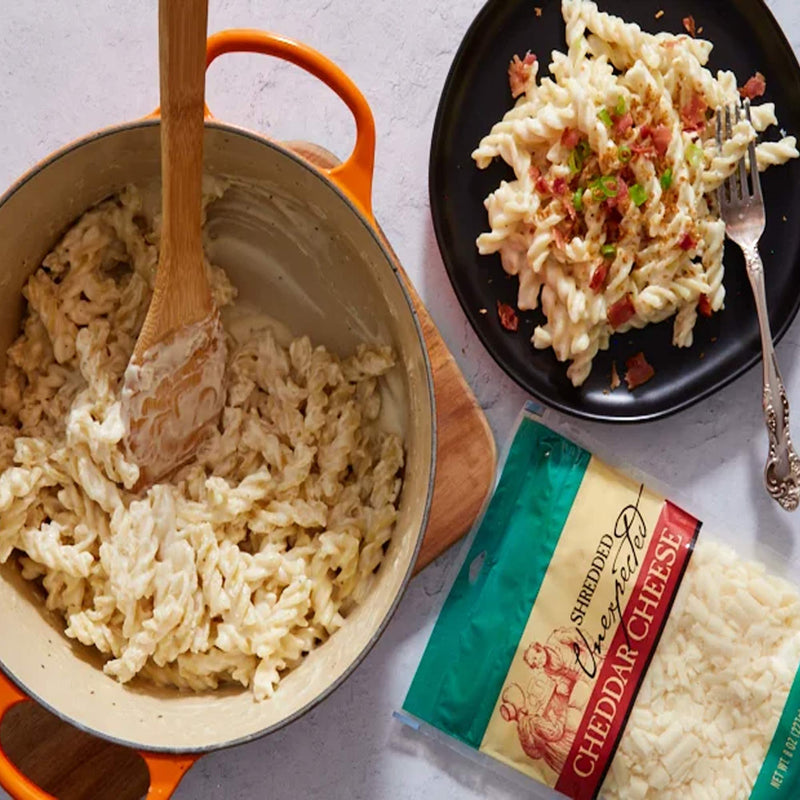 Shredded Unexpected Cheddar Cheese Creamy Tangy Cheese Blend