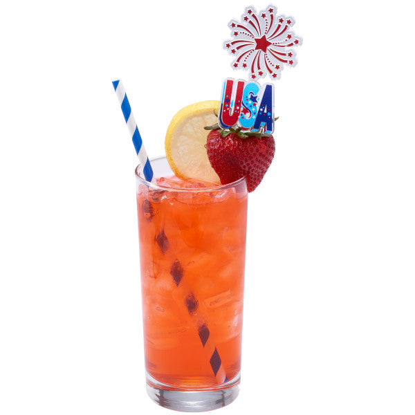 Fireworks Skewer themed Cupcake Cake Decorating pics 36 set