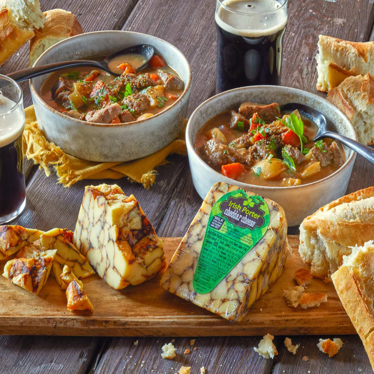 Irish Porter Cheddar Cheese