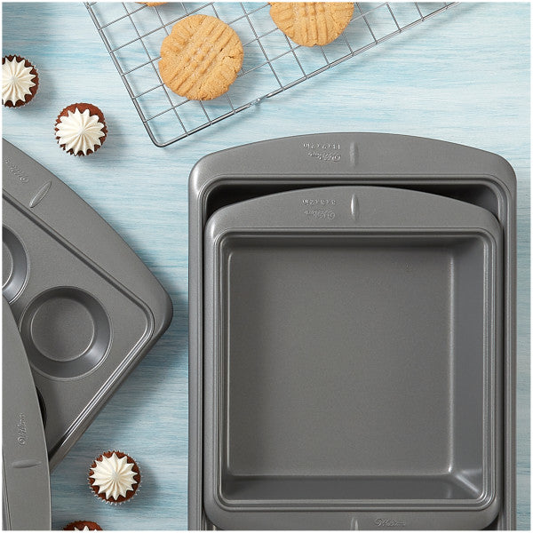 Wilton Ever-Glide Non-Stick Square Cake Pan, 8-Inch