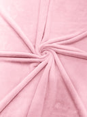 Rabbit Plush Minky Faux Fur Fabric - Black, Camel, Cream, Gray, Pink, Red, Turquoise, White, 58" Width (1 Yard)
