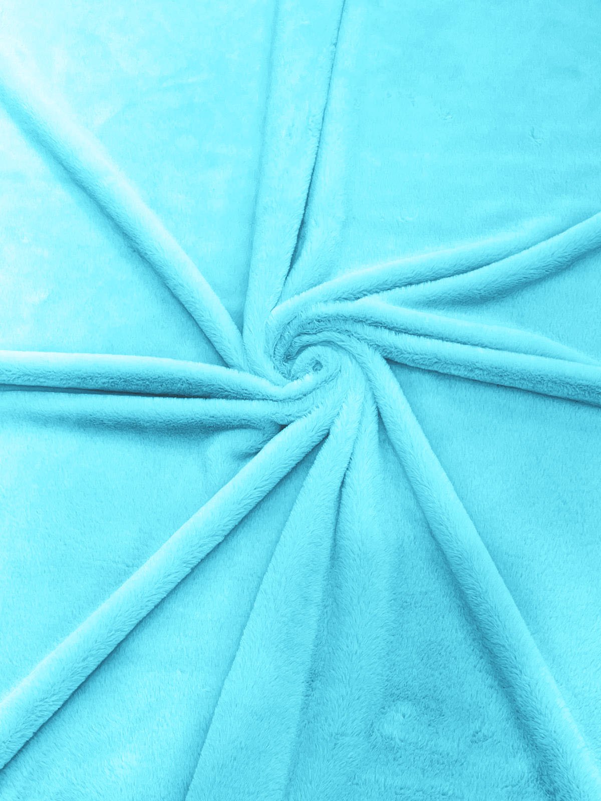 Rabbit Plush Minky Faux Fur Fabric - Black, Camel, Cream, Gray, Pink, Red, Turquoise, White, 58" Width (1 Yard)