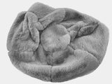 Style & Strength Ball Chinchilla Faux Fur Fabric - Gray, Black, Offwhite, 75" Diameter (1 Piece)