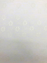 Ivory Rachelle Lace Polyester Fabric - Sheer Floral Lace, Ivory, 58/60" Wide