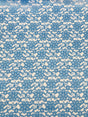 Turquoise Rachelle Lace Polyester Fabric - Sheer Floral Lace, Turquoise, 58/60" Width