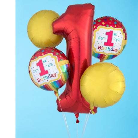 1st Birthday Balloon Bouquet