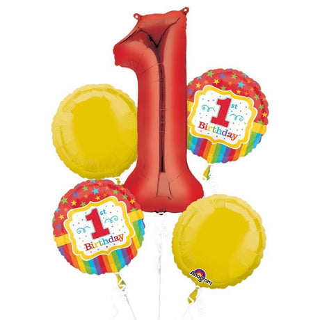 1st Birthday Balloon Bouquet