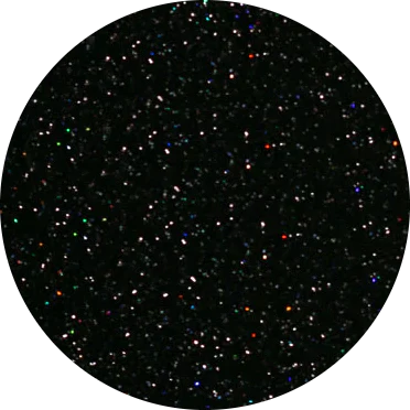Glitter Vinyl Heat Transfer Vinyl - Rainbow Black, 20" H X 12" W (Foot)
