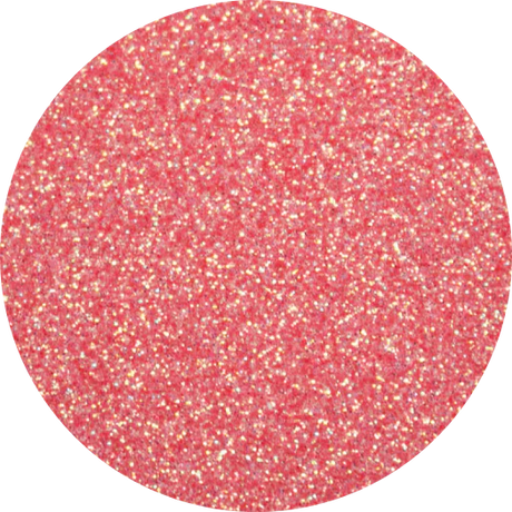 Glitter Vinyl Heat Transfer Vinyl - Rainbow Coral, 20" H X 12" W (Foot)