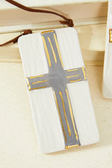 Raised Cross Ornament