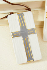 Raised Cross Ornament