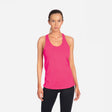 Next Level 1533 Women's Tank Top Lightweight Cotton Poly Jersey Fabric - Raspberry, Racerback, 30 Singles, 135 Grams, 4.0 Oz (1 Unit)