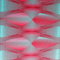 Swim Knit Nylon Spandex Abstract Raspberry/Mint 33" Remnant
