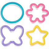 Wilton Assorted Grippy Cookie Cutters, 4-Piece