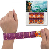 Disney Raya Slap Bracelets 6 Pack