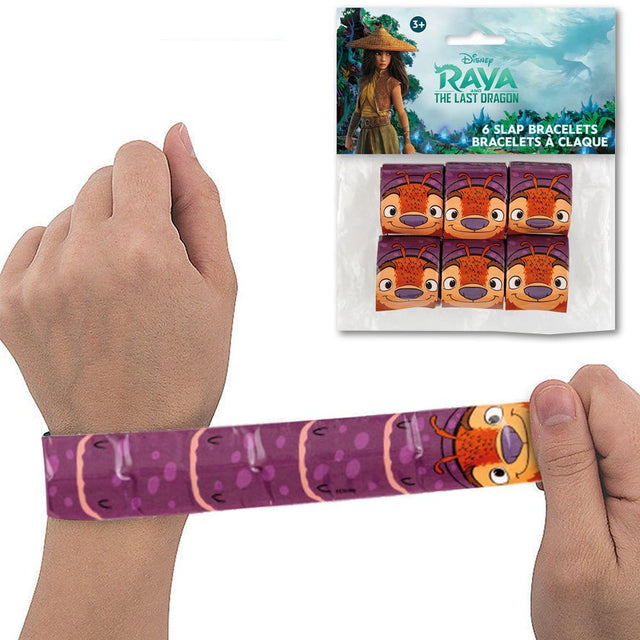 Disney Raya Slap Bracelets 6 Pack