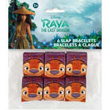 Disney Raya Slap Bracelets 6 Pack