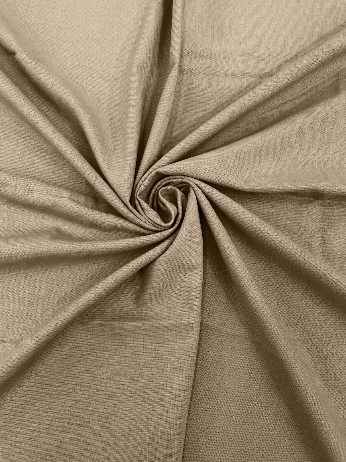 Rayon Natural Linen Fabric - Natural Texture, 55" Width (1 Yard)