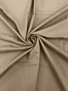 Rayon Natural Linen Fabric - Natural Texture, 55" Width (1 Yard)