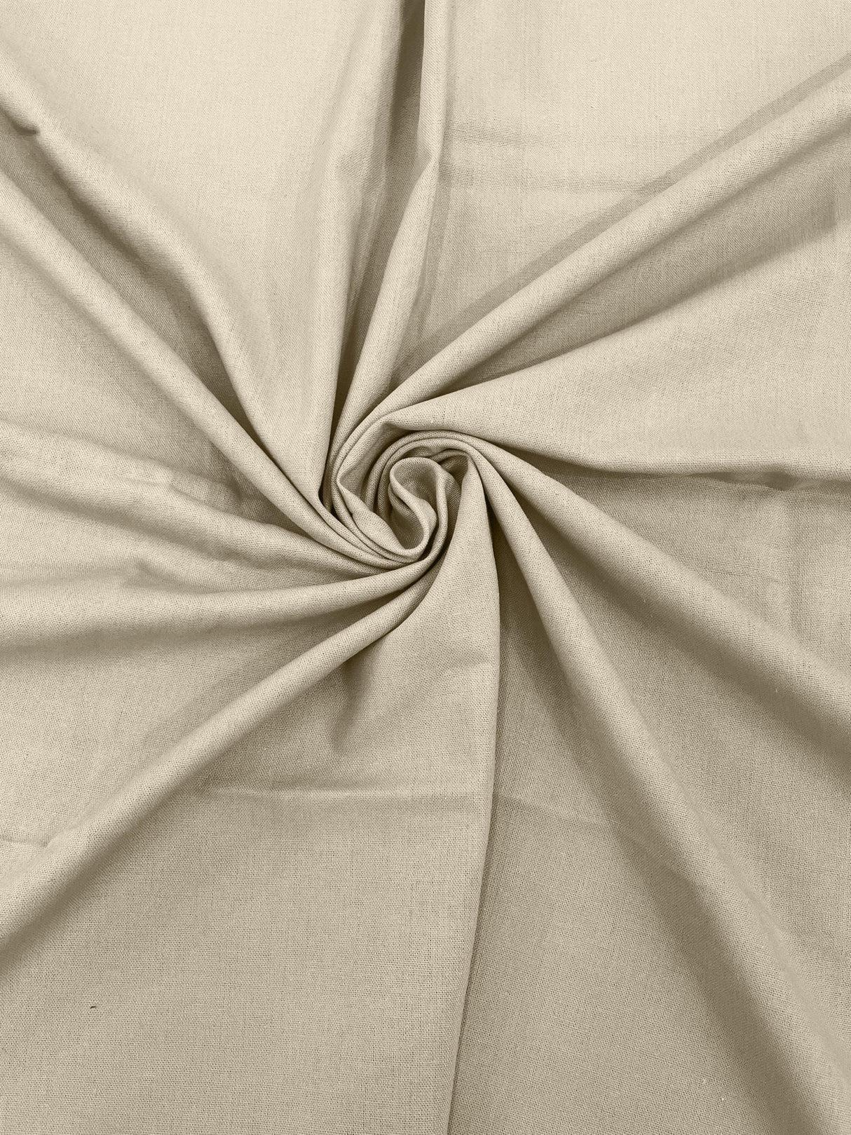 Rayon Natural Linen Fabric - Natural Texture, 55" Width (1 Yard)