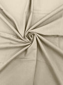 Rayon Natural Linen Fabric - Natural Texture, 55" Width (1 Yard)