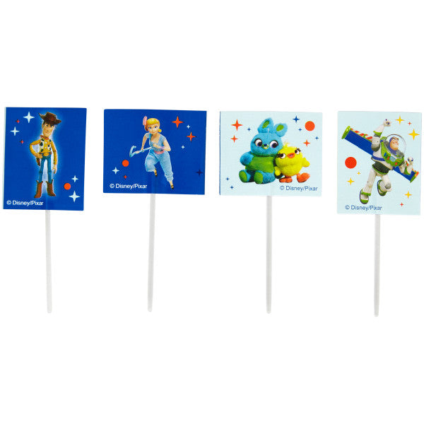 Wilton Disney Pixar Toy Story 4 Cupcake Toppers, 24-Count
