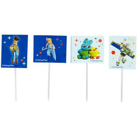 Wilton Disney Pixar Toy Story 4 Cupcake Toppers, 24-Count