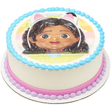 Gabby's Dollhouse Adventures Cake Topper, 2 Piece Cake Decoration Set