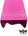 Roses Jacquard Satin Fabric - Rose Pattern, 60" X 84" (1 Piece)
