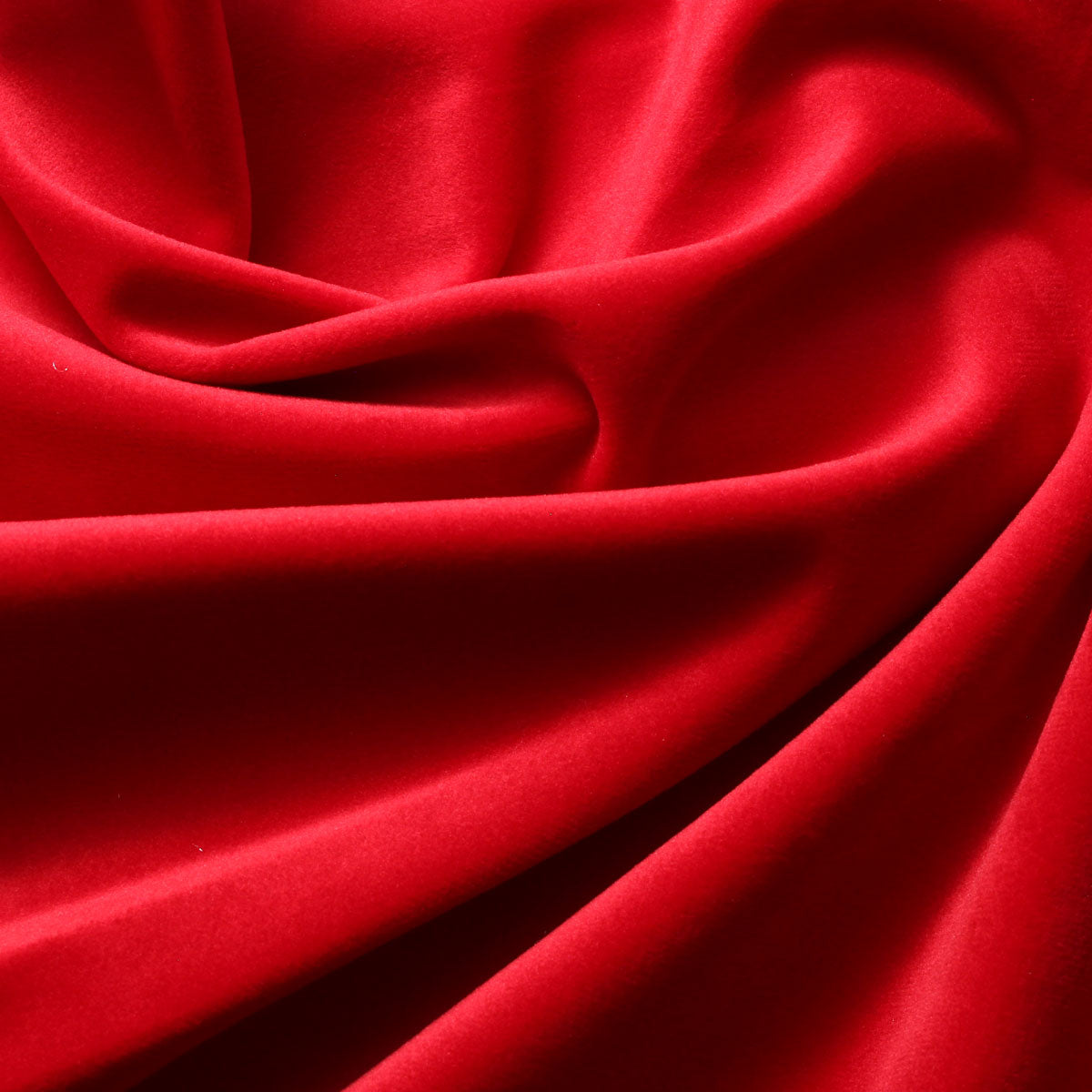 Camden Velvet Polyester Fabric - Solid Color, 60" Width (1 Yard)