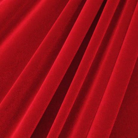 1 Yard Solid Stretch Velvet Fabric Silky Soft 4 Way Stretch for Apparel 58/60 Inch Width