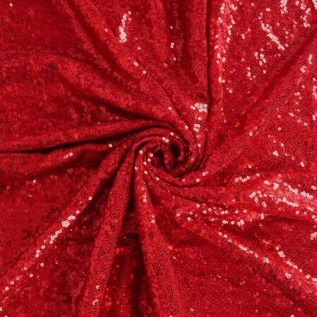 1 Yard Sequin Glitter Embroidery Fabric by Yard for DIY Dress Curtain Backdrop Tablecloth and Event Decor 52 Inch Width